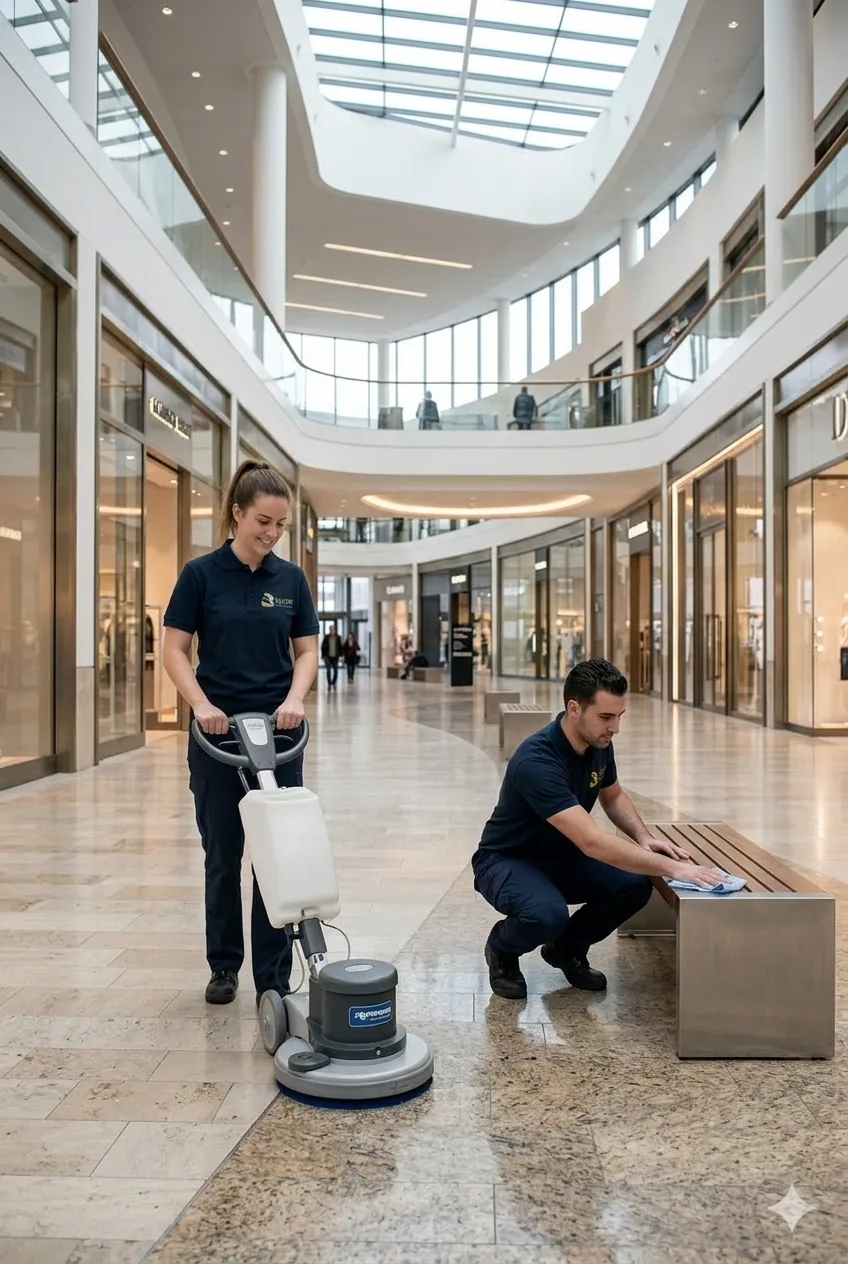 Xaphil team aan het werk in een publieke ruimte